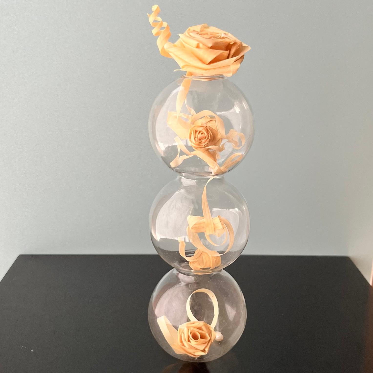 ヒノキの薔薇：シャボンローズ（NEW仏花）1枚目の画像